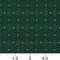 Emerald - Green Diamonds,Small Scale Upholstery Fabric 54 Inches"